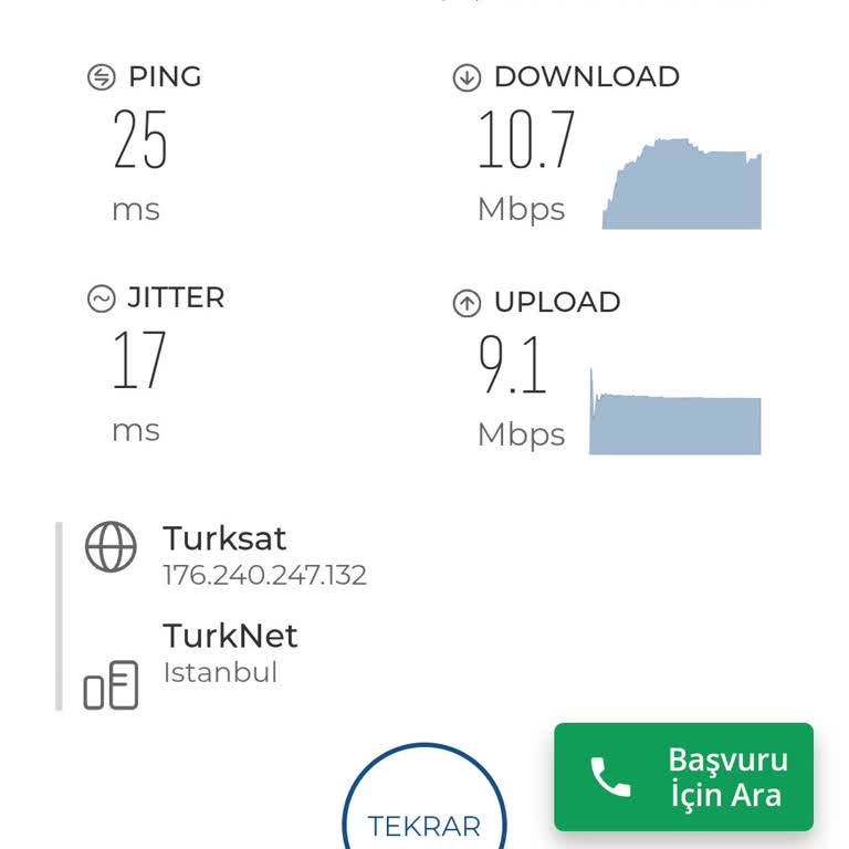 Sözleşme Hızının Altında İnternet Hızı Sorunu