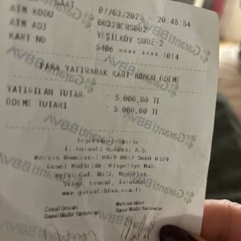 ATM'de Askıda Kalan Para Sorunu