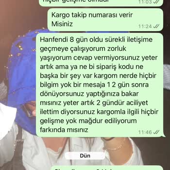 Siparişim Unutuldu, İletişim Sorunları Yaşıyorum
