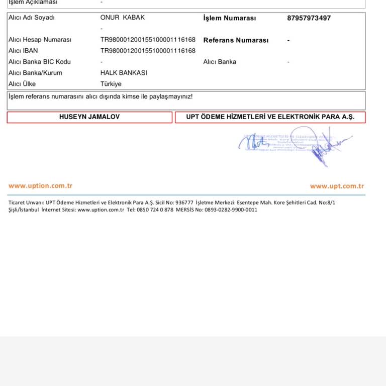 Para Transferi Ve Hizmet Eksiklikleri