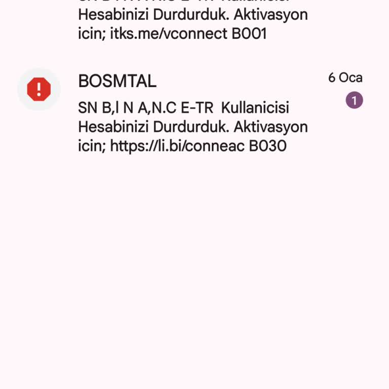 Spam Mesajlar Ve Uluslararası Aramalarla Rahatsız Ediliyorum