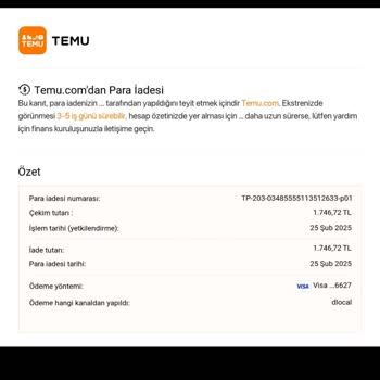 Yanlışlıkla Yapılan Alışverişlerin İadesi Halen Gerçekleşmedi