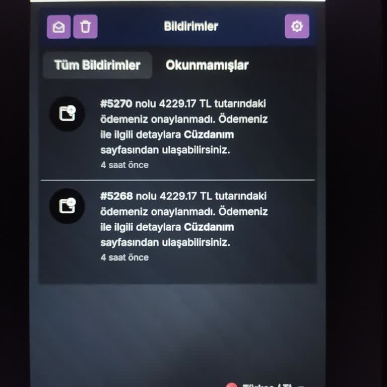 Yanlış Yatırılan UC Hesapları İçin Acil Çözüm Talebi