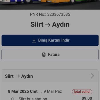 Zorunlu Askeri Sevkiyat İçin Alınan Otobüs Biletinin İptali Ve Kupon Dayatması