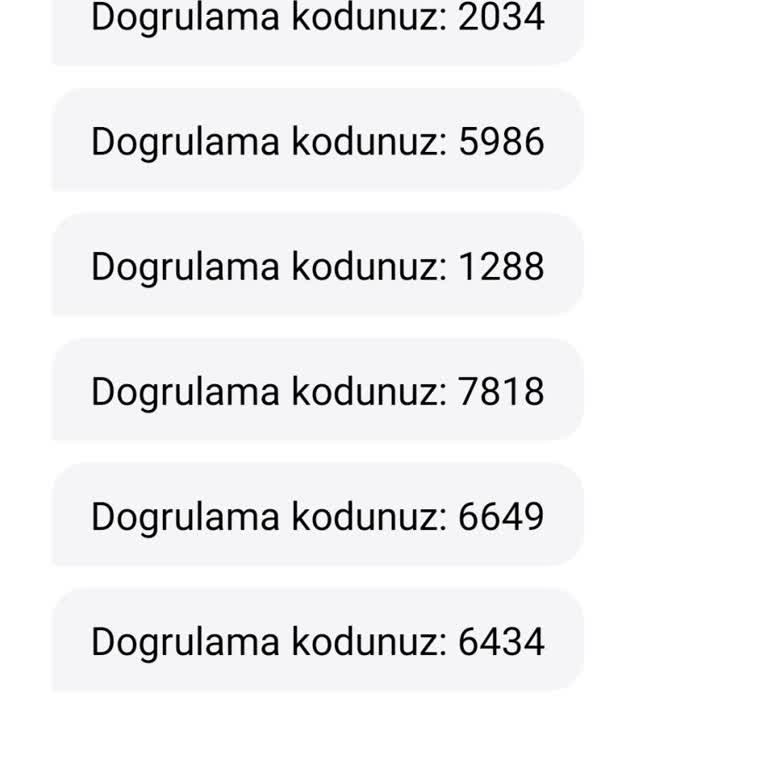 Sürekli Gelen Doğrulama Kodları Can Sıkıyor
