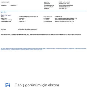 Gönderilen Paraların Hesaba Yatırılmaması