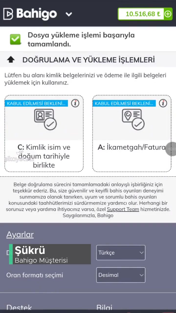Bahigo Parayı Çekemiyorum Bilgilerimi Yüklüyorum Fakat Kabul Edilmiyor! videonun kapak resmi