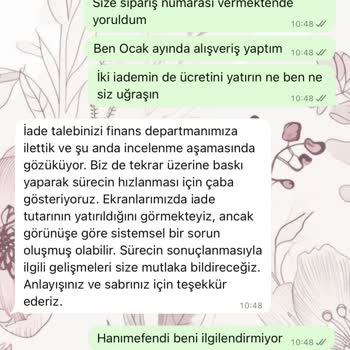 İade Edilmeyen Ücretler Ve Yanıtsız İletişim