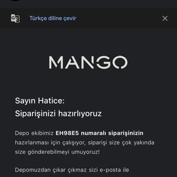 Stokta Var Gösterilen Ürünün Gönderilmemesi Ve Sipariş İptali