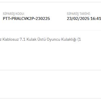 Steel Series Arctis 7+ Kulaklık İade Sürecinde Hayal Kırıklığı