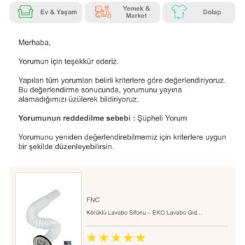 Elite Üyelikte Yorum Reddedilme Sorunu