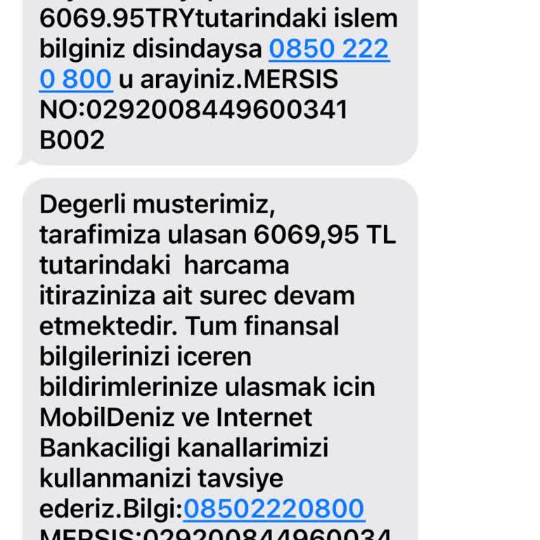 Denizbank Kredi Kartımdan Yetkisiz Zara Harcaması