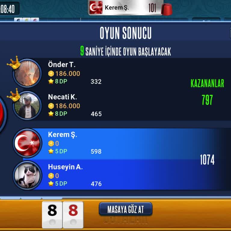 Oyun Zevkini Bozan Rakiplerden Şikayet