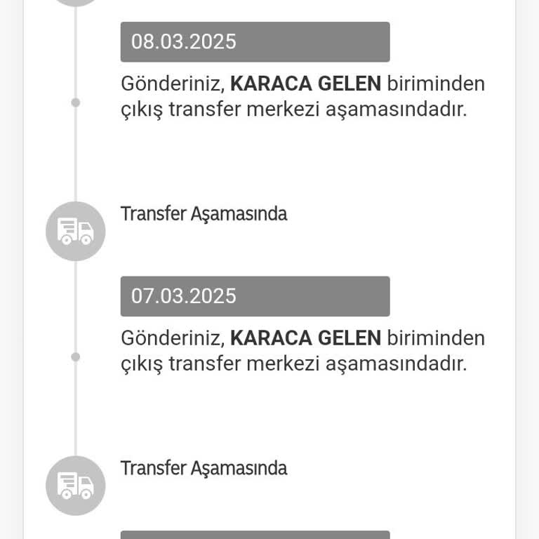Siparişimin Kargoda Takılması Ve Yanlış Bilgilendirme