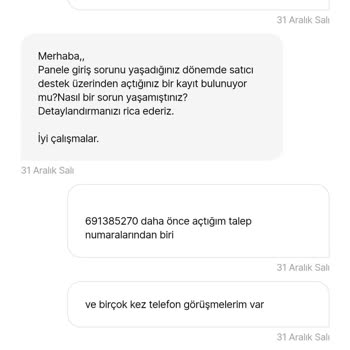 Hepsiburada Paneline Giriş Sorunu Ve Müşteri Memnuniyeti Cezası
