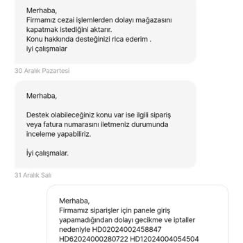 Hepsiburada Paneline Giriş Sorunu Ve Müşteri Memnuniyeti Cezası