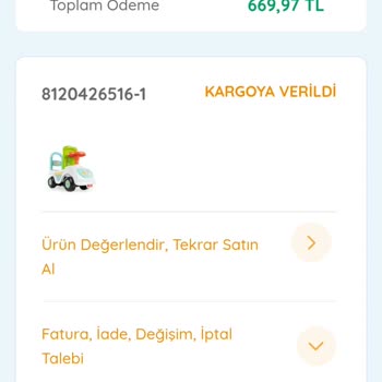 Yanlış Ürün Ve Gecikme Mağduriyeti