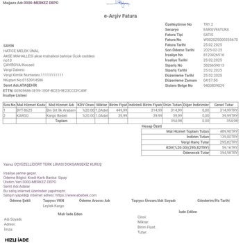 Yanlış Ürün Ve Gecikme Mağduriyeti