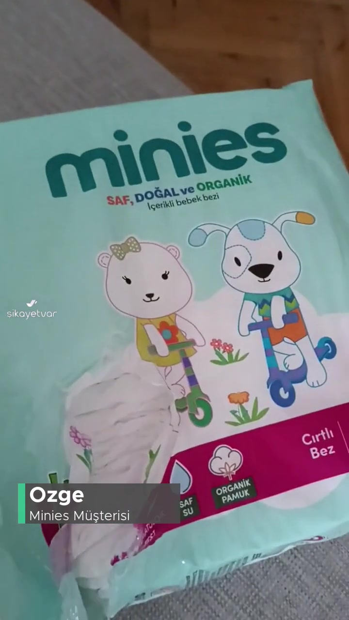 Minies Bebek Bezinde Tehlikeli Madde Var! videonun kapak resmi
