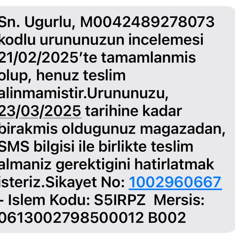 Mavi Pantolonun Kalite Sorunu Ve İade Süreci Hayal Kırıklığı
