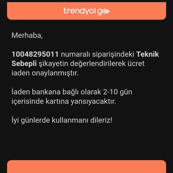 Trendyol GO İle Siparişin Çilesi
