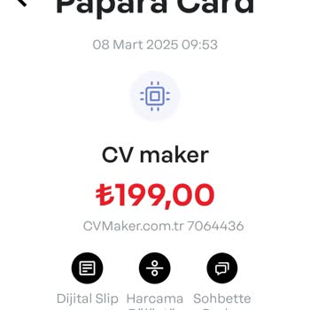 İzinsiz Çekim: CV Maker'dan Beklenmedik Ödeme Sorunu