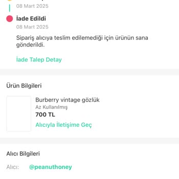 Yanlış İade Ve Kargo Karmaşası