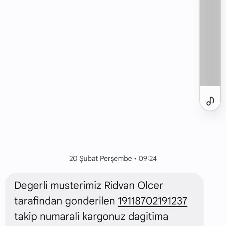 Sürat Kargo'nun Gecikmeli Teslimatı