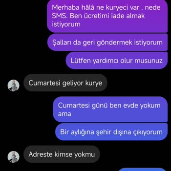 Yanlış Ürün Gönderimi Ve İletişim Sorunları: Eşarp Siparişimde Hayal Kırıklığı