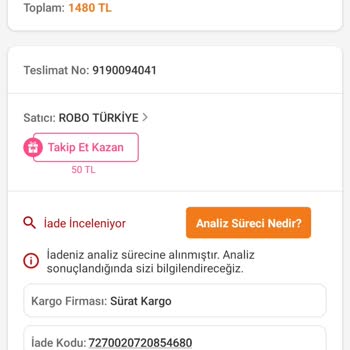Robo Çim Biçme Makinesi: İade Ve İletişim Sorunları