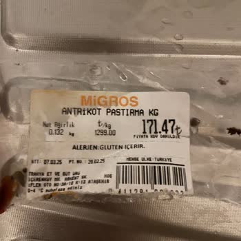 Migros Sanal Market'te Yanlış Ürün Ve Ücretlendirme Sorunu