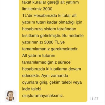 Yatırım Sonrası Karşılaşılan Para İadesi Sorunu
