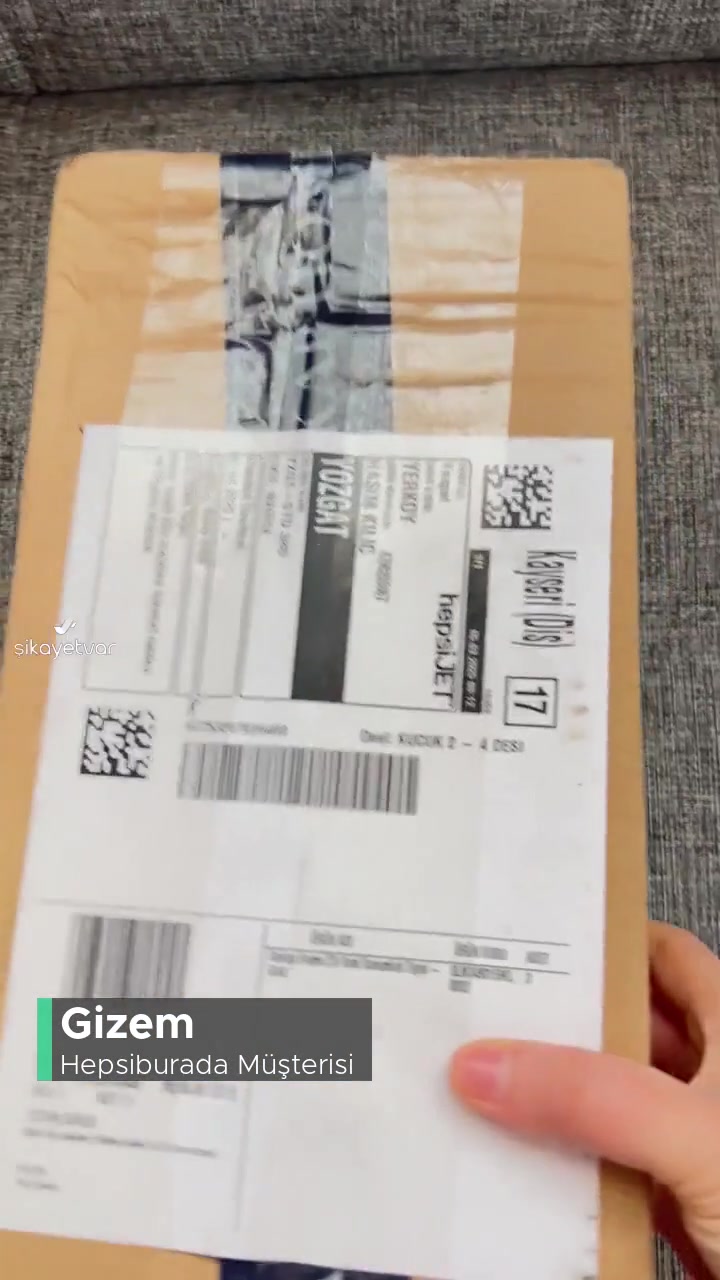 Hepsiburada Eksik Ürün Geldi! videonun kapak resmi