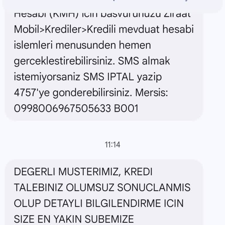 Ziraat Bankası'nın Anlamsız Mesajları Ve Yetersiz Hizmeti