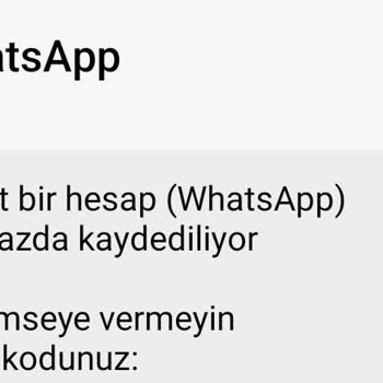 Gizemli Aramalar Ve WhatsApp Kodu Sorunu