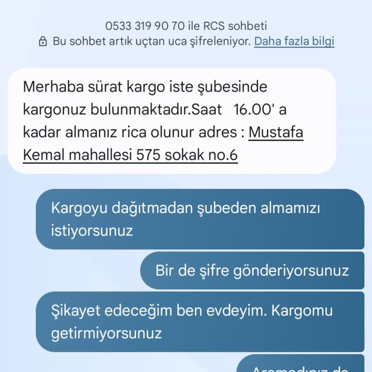 Kargom Dağıtıma Çıkmadı Sorunu Ve Şube Çalışanlarının İlgisizliği