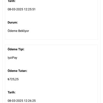 İade Talebi Ve Ödeme Sorunlarıyla Karşılaşıyorum