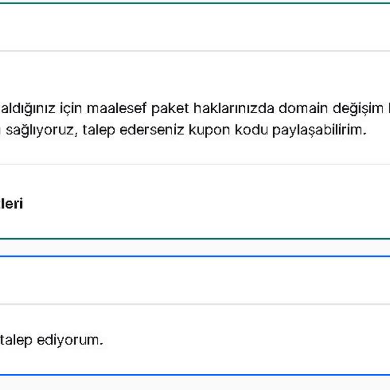 Domain Değişikliği Hakkı Olmayan Lisans Mağduriyeti