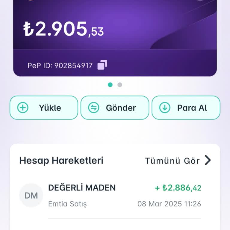 Pep Uygulamasında İşlem Engeli Ve İade Sorunu