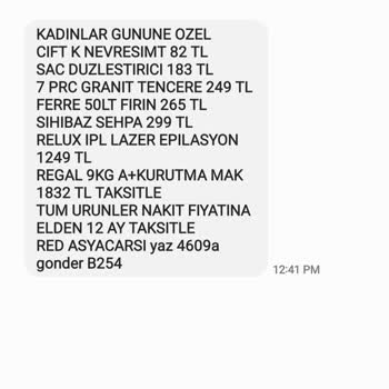 Asya AVM'nin Bitmeyen Mesaj Yağmuru