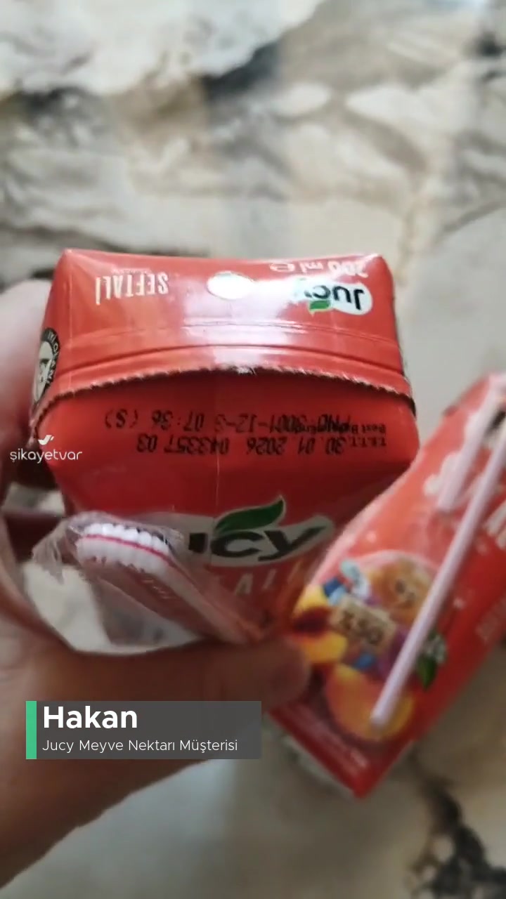 Jucy Meyve Nektarı STT Tarihinden Önce Bozulan Jucy Meyve Suyu videonun kapak resmi