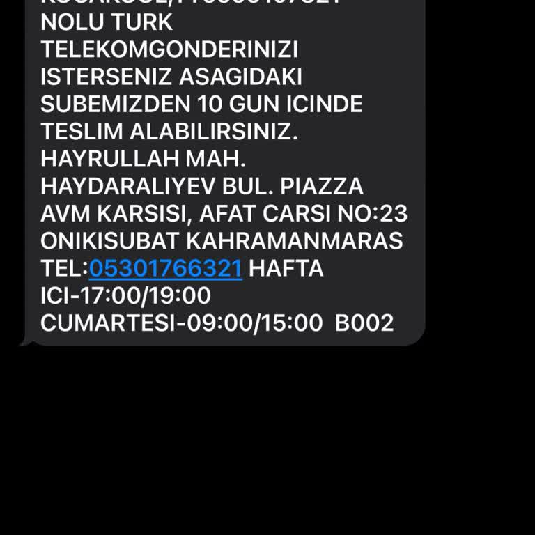 Modem Teslimatında Yaşanan Ulaşım Sorunu