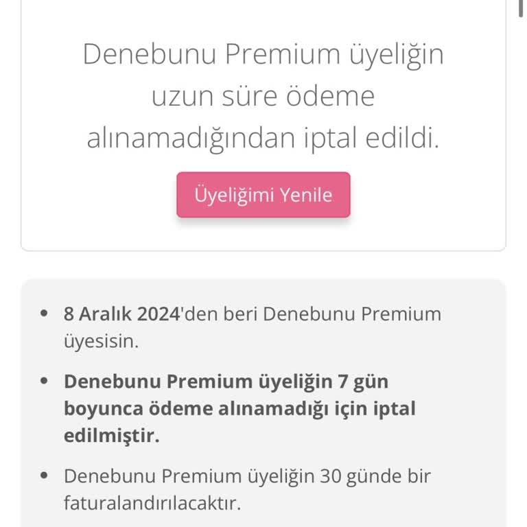 Denebunu Kart Değişiminde Mağduriyet Yaşattı