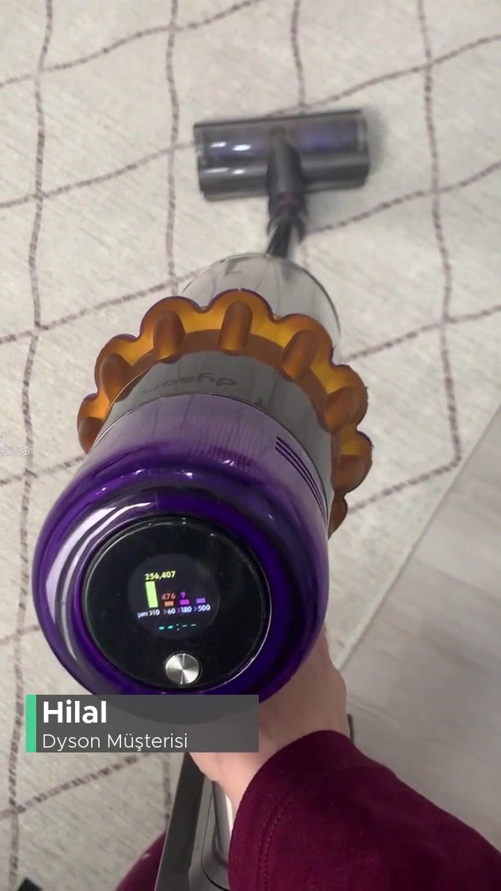 Dyson Dikey Süpürge Kendi Kendine Duruyor videonun kapak resmi