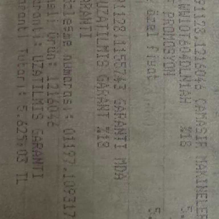 Uzatılmış Garanti Kapsamında Yetersiz Hediye Çeki