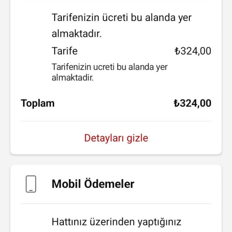 Vodafone Mobil Ödeme Ve Yanıltıcı Fatura Sorunu