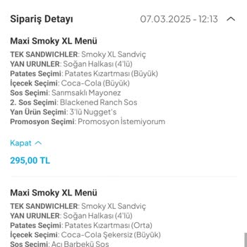 Eksik Malzeme İle Hayal Kırıklığı