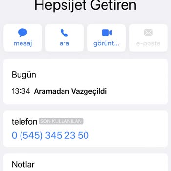 Teslimat Sorunu Ve Yanıltıcı Kurye Bildirimi