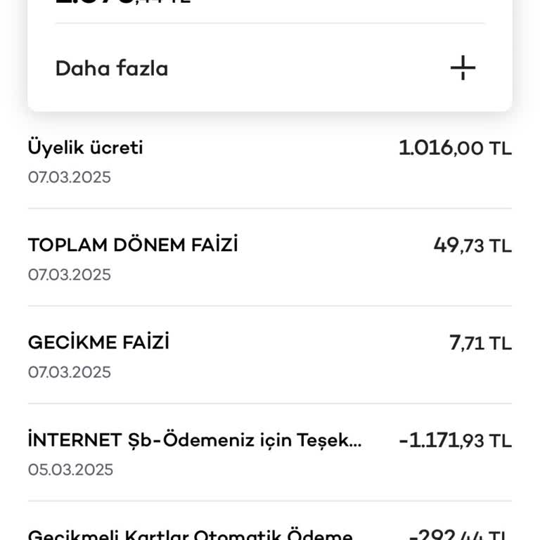 Yıllık Kart Ücreti İle İlgili Haksız Kesinti