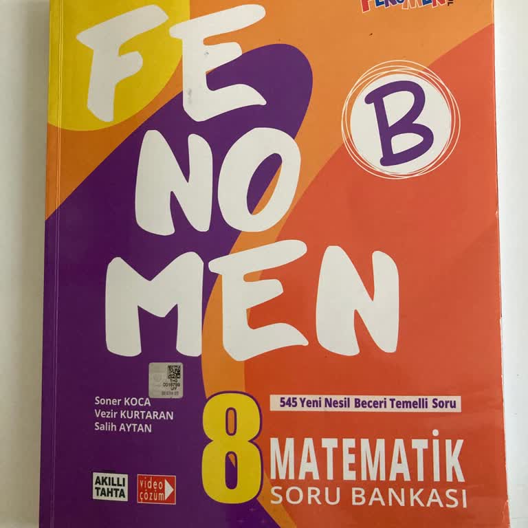 Video Çözümü Olmayan Matematik Kitabı Hayal Kırıklığı